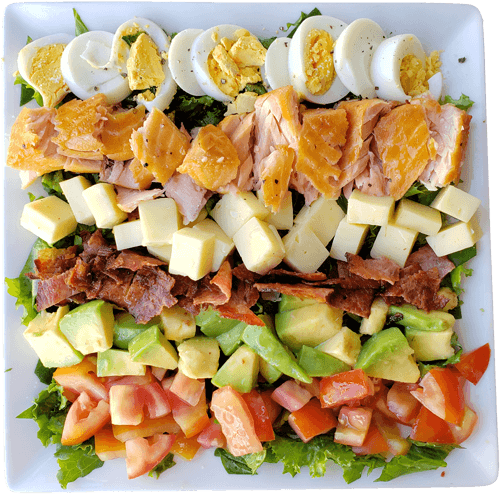 ENSALADA COBB DE SALMÓN