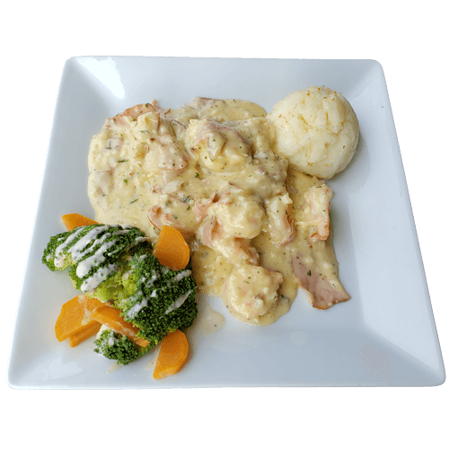 CREAMY GARLIC SHRIMP