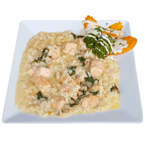 RISOTTO DE SALMÓN